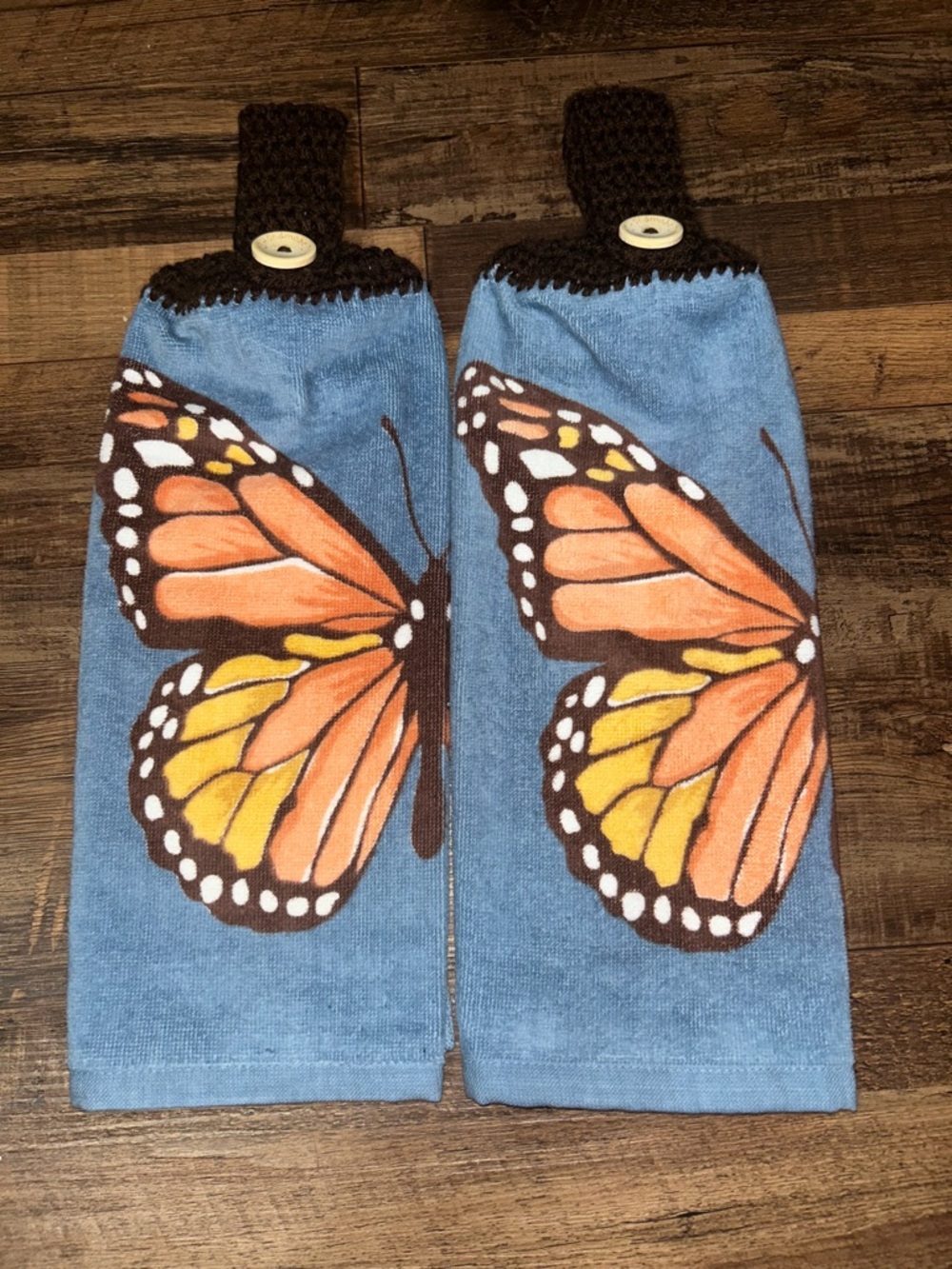 Butterfly Hanging Towel Set